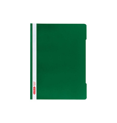 Schnellhefter Quality 11317146, A4, grün, Polypropylen (PP), Vorderdeckel transparent Schnellhefter Quality 11317146, A4, grün, Polypropylen (PP), Vorderdeckel transparent