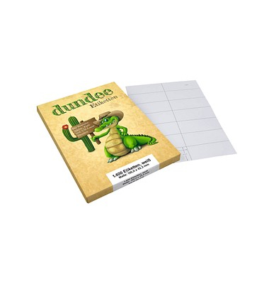 Etiketten D585137, weiß 105x42,3mm, rechteckig, 