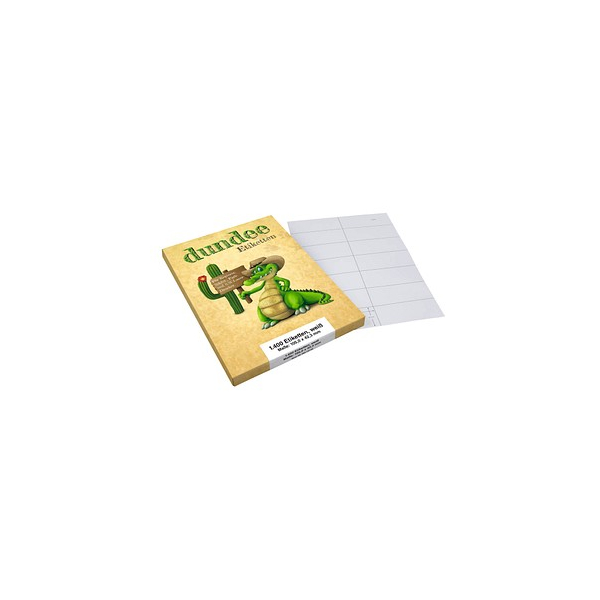 4250073732742 - 1400 Etiketten weiß 105 x 423 mm auf A4 Bogen 4250073732742 100 Blatt 4250073732742 - 1400 Etiketten weiß 105 x 423 mm auf A4 Bogen 4250073732742 100 Blatt