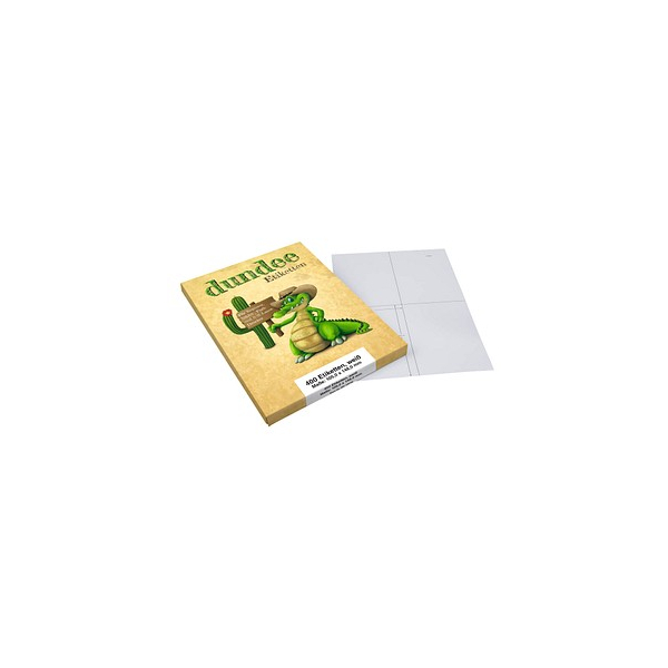 4250073732766 - 400 Etiketten weiß 105 x 148 mm auf A4 Bogen 4250073732766 100 Blatt 4250073732766 - 400 Etiketten weiß 105 x 148 mm auf A4 Bogen 4250073732766 100 Blatt