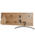 HAKU Möbel Wandgarderobe 37142 eiche Holz 7 Haken 80,0 x 30,0 cm