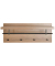 HAKU Möbel Wandgarderobe 37144 eiche Holz 4 Haken 75,0 x 30,0 cm