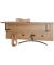 HAKU Möbel Wandgarderobe 37147 eiche Holz 4 Haken 80,0 x 30,0 cm