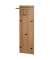 HAKU Möbel Wandgarderobe 37148 eiche Holz 5 Haken 30,0 x 100,0 cm