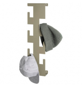 HAKU Möbel Wandgarderobe 47006 grün Metall 6 Haken 15,0 x 60,0 cm