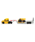 DICKIE MackVolvo Micro Builder Truck LKW mit Anhänger 203725005 Spielzeugautos