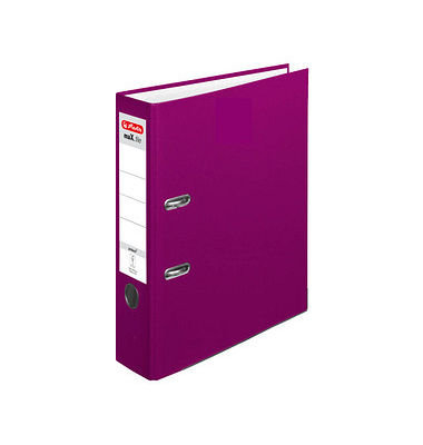 Ordner maX.file protect 50011858, A4 80mm breit PP vollfarbig brombeer Ordner maX.file protect 50011858, A4 80mm breit PP vollfarbig brombeer