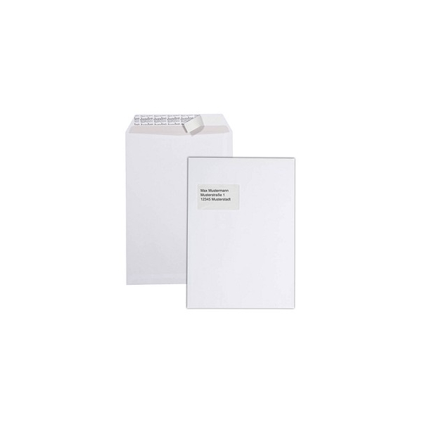 4250073733060 - Versandtaschen 4642 PR KP C4 mit Fenster ohne Falte-Falte haftklebend 90g weiß 4250073733060 10 Stück 4250073733060 - Versandtaschen 4642 PR KP C4 mit Fenster ohne Falte-Falte haftklebend 90g weiß 4250073733060 10 Stück