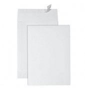 Faltentaschen 3722 PR KP, C4, ohne Fenster, 40mm-Falte, haftklebend, 130g, weiß