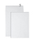 Faltentaschen 3752 PR KP, B4, ohne Fenster, 40mm-Falte, haftklebend, 150g, weiß