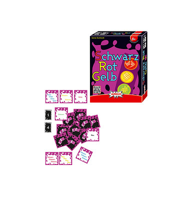 AMIGO Schwarz Rot Gelb Kartenspiel