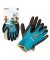 Gartenhandschuhe Kinder, blau/anthrazit, Größe 3 (6-10 kg)