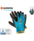Gartenhandschuhe Kinder, blau/anthrazit, Größe 3 (6-10 kg)