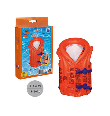 unisex Kinder-Schwimmweste orange Kinder-Schwimmweste