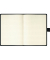 Notizbuch 105521805, KOMPAGNON, schwarz, A6, kariert, 80g, 96 Blatt / 192 Seiten