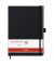 Notizbuch 105528605, KOMPAGNON, schwarz, A4, blanko, 80g, 96 Blatt / 192 Seiten, paginiert