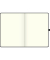 Notizbuch 105528605, KOMPAGNON, schwarz, A4, blanko, 80g, 96 Blatt / 192 Seiten, paginiert