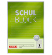 BRUNNEN Collegeblock Premium Lineatur 2 2. Schuljahr liniert DIN A4 ohne