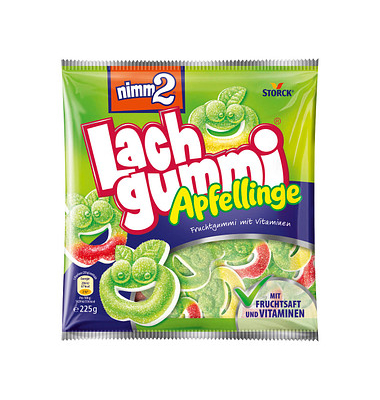 nimm2 Lachgummi Apfellinge Fruchtgummi