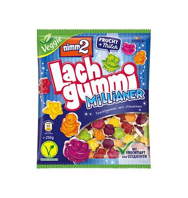 nimm2 Lachgummi Millianer Fruchtgummi