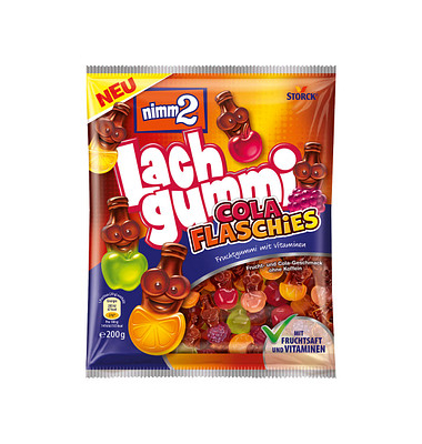 nimm2 Lachgummi Cola Flaschies Fruchtgummi