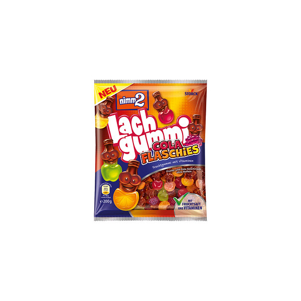 4014400934144 - Lachgummi Cola Flaschies Sauer Limited Edition Fruchtgummi 2000 g