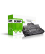 KMP H-T256X schwarz Toner kompatibel zu HP 89X; Canon 056(CF289X; 3007C002)