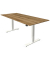 Sitz-Steh-Schreibtisch Move 1, elektrisch höhenverstellbar, 74-123cm (H), 180x80cm (BxT), rechteckig, anthrazit / weiß