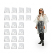Regenponcho, transparent, Größe Einheitsgröße