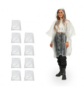 Regenponcho, transparent, Größe Einheitsgröße