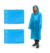 Regenmantel, blau, Größe Einheitsgröße