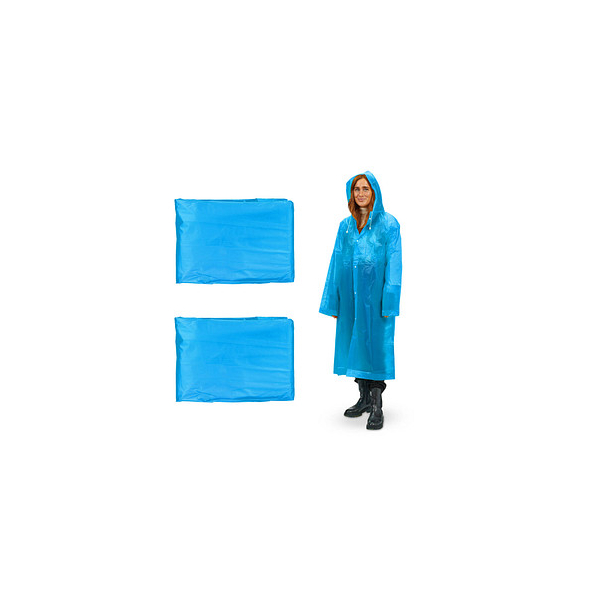 4052025981341 - unisex Regenmantel blau Einheitsgröße 4052025981341 relaxdays 2 Stück 4052025981341 - unisex Regenmantel blau Einheitsgröße 4052025981341 relaxdays 2 Stück