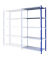 Anbau-Steckregal grau/blau ZA21505NST