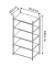 Steckregal grau/blau ZA22505NDT