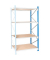 Anbau-Weitspannregal EPSIVOL braun/blau ZR2520604NSF4