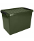 Aufbewahrungsbox the q-line 83600617, außen 40x60x42cm, Polypropylen grün/schwarz