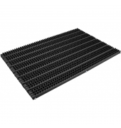 Bürstenmatte 34-59/38,5, 38,5x59cm, rechteckig, für Außenbereich