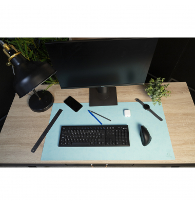 Schreibunterlage Home Office 29162E tropisch/blaugrün 90x43cm