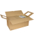 Archivcontainer tric system 100421124, A4, braun, innen 67x33x34,3cm (TxBxH), Wellpappe