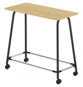 Stehtisch se:lab high desk agile 815021672 1,05cm (H), 120x60cm (BxT), rechteckig, eiche / schwarz