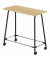 Stehtisch se:lab high desk agile 815021672 1,05cm (H), 120x60cm (BxT), rechteckig, eiche / schwarz