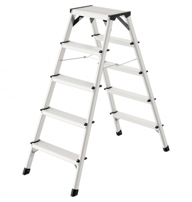 Hailo Leiter D60 StandardLine 8655-007 5Stufen