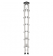 Stehleiter 8657-007 D60 StandardLine, 2x 7 Stufen, silber, Aluminium