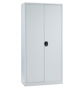 Stahlschrank 130287350S10000, abschlie&szlig;bar, 5 OH, lichtgrau, 93,5x195x40cm (BxHxT)