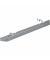 Kabelkanal 140 x 7,5 x 14 cm (B x H x T) horizontal Metall silber