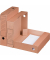 Archivbox 00069091, A4, braun, innen 31,7x7x25,2cm (TxBxH), Wellpappe