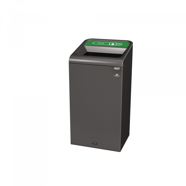 5407009500282 -  Rubbermaid Recyclingstation 2154773 87l Behältereinheit Glas gn 5407009500282 Newell Rubbermaid