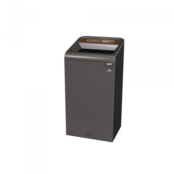 5407009500305 -  Rubbermaid Recyclingstation 2154775 87l Behältereinheit Bioabfall br 5407009500305 Newell Rubbermaid