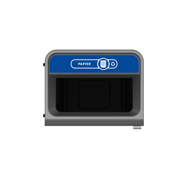 5407009500329 -  Rubbermaid Recyclingstation 2154777 125l Behältereinheit Papier bl 5407009500329 Newell Rubbermaid