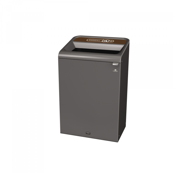 5407009500350 -  Rubbermaid Recyclingstation 2154780 125l Behältereinheit Bioabfall br 5407009500350 Newell Rubbermaid